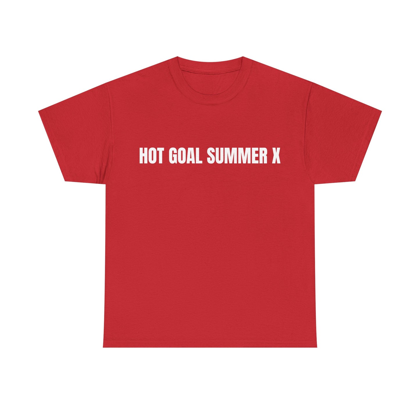 HOT GOAL SUMMER X t shirt