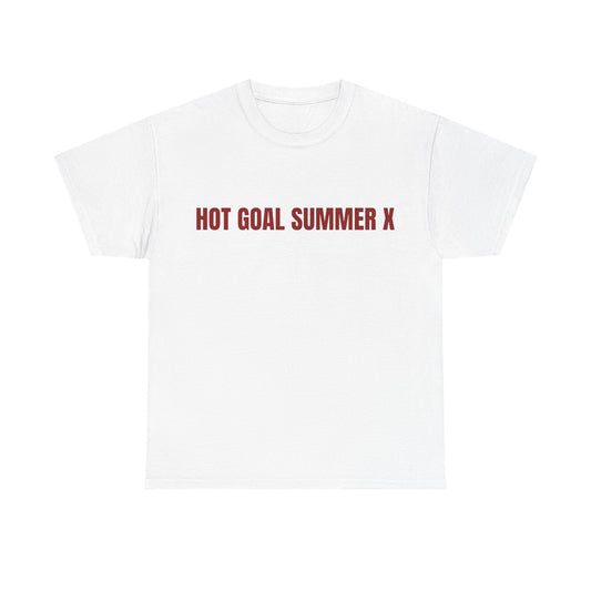 HOT GOAL SUMMER X t shirt